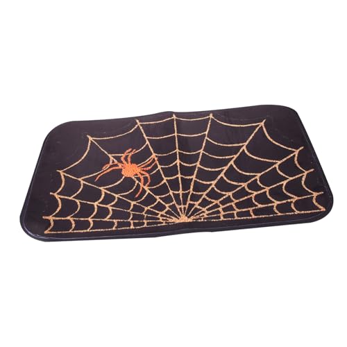Toddmomy rutschfeste Halloween Fußmatte mit Gruseligem Spinnennetz Muster Vielseitig für Küche Bad und Eingangsbereich Strapazierfähig und Dekorativ für Halloween Partys Toddmomy rutschfeste Halloween Fußmatte mit Gruseligem Spinnennetz Muster Vielseitig für Küche Bad und Eingangsbereich Strapazierfähig und Dekorativ für Halloween Partys von Toddmomy
