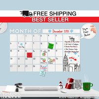 Sehr Grosser Moderner Trocken Abwischbarer Wandkalender Mit Memo Sehr Grosser Moderner Trocken Abwischbarer Wandkalender Mit Memo von Todeco