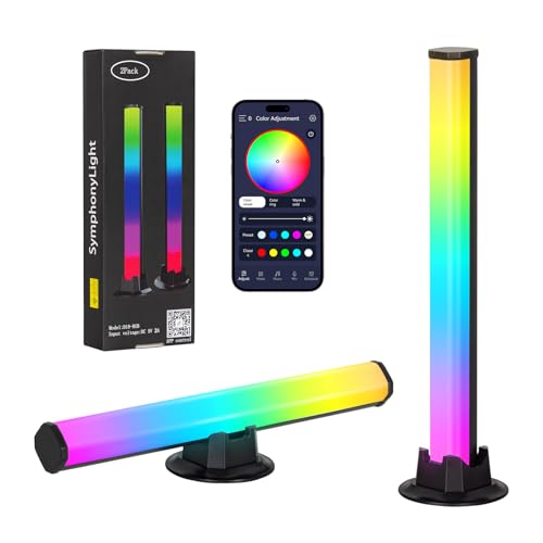 Todeco LED Lightbar, RGB Ambient Lampe mit Multi-Modi, Gaming Lampe funktioniert RGB Ambient Smart Sync mit Musik und APP Control Steuerung für Gaming, Deko, PC, TV, Raumdekoration Todeco LED Lightbar, RGB Ambient Lampe mit Multi-Modi, Gaming Lampe funktioniert RGB Ambient Smart Sync mit Musik und APP Control Steuerung für Gaming, Deko, PC, TV, Raumdekoration von Todeco
