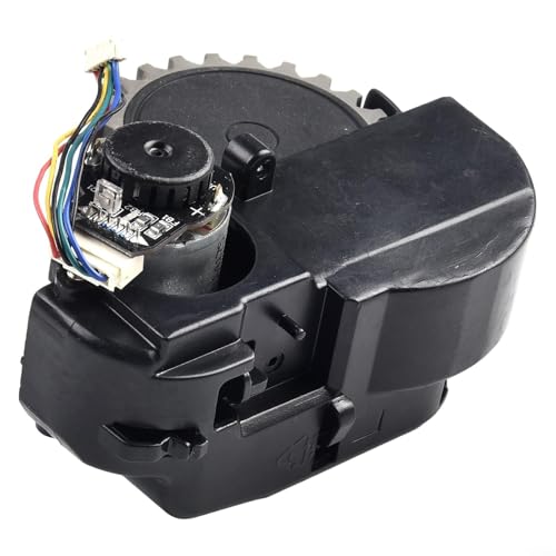 Ersatz-Antriebsrad links oder rechts, kompatibel mit Ecovacs-Deebot 600 601 605 Roboter-Staubsauger, Schwarz (linkes Rad) von Todikaper