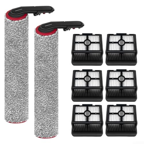 Ersatz-Rollbürste HEPA-Filter-Set für Dreame H15-Pro Heat HHR48A Nass- und Trockensauger (B) von Todikaper