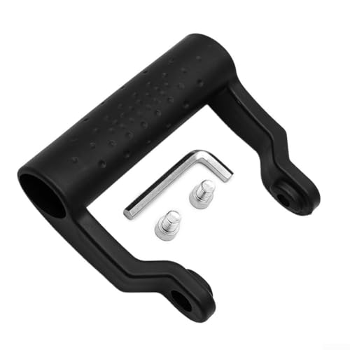 Hilfsgriff für Winkelschleifer, rutschfester, stoßdämpfender 8-mm-Griff, schwarzes ABS-Material von Todikaper
