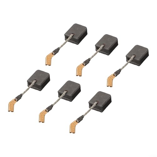 Kohlebürsten Ersatzkohlen 6 Stück für N421362 DWE4217 DWE4238 Winkelschleifer Elektrowerkzeug Zubehör 6,5 x 12 x 14 mm von Todikaper