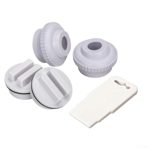 Pool Jet Düsen Kit SP1419D Richtungsfluss Augapfel Einlass Fitting mit SP1419T Entfernungswerkzeug und SP1022C Winterstopfen von Todikaper