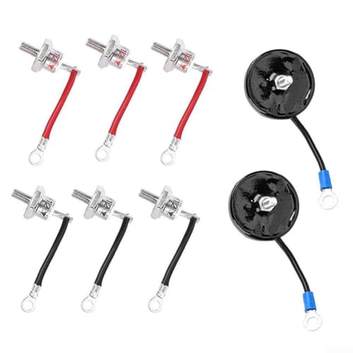 RSK5001 Generator Diode Gleichrichter Service Kit Metall 40A rotierender Gleichrichter Modul mit positiven negativen Dioden Varistoren RSK5001 Generator Diode Gleichrichter Service Kit Metall 40A rotierender Gleichrichter Modul mit positiven negativen Dioden Varistoren von Todikaper