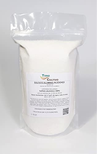 Reines Aluminiumsulfat Al2(SO4)3 oder Aluminiumsulfat oder Aluminiumsulfat 5 kg von Todo Cultivo