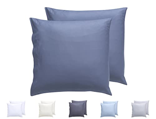23 Kissenbezüge, extra weiche Mikrofaser, hypoallergen, Set mit 2 Kissenbezügen von Todocama