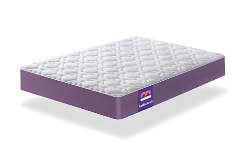Todocama - Viskoelastische Matratze, mehrschichtig, atmungsaktives Aloe Vera-Gewebe, Höhe ± 21 cm, Behandlung gegen Milben und Bakterien. 100 x 200 cm von Todocama