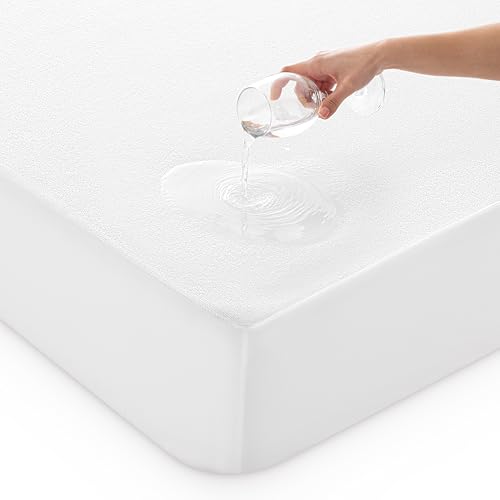 Todocama Matratzenschoner, verstellbar, Frottee, wasserdicht und atmungsaktiv, 3005 (alle Größen erhältlich) (Betten 80 x 190/200 cm) von Todocama