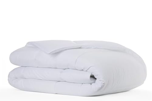 Todocama Steppdecke, Bettdecke 3001 aus Anti-Milben-Faser, Herbst-Winter, 300 g/m², Weiß (alle Größen erhältlich) (Betten 135/140/150-220 x 220 cm) von Todocama
