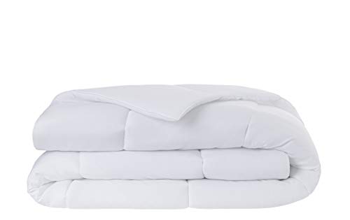 Todocama - Bettdecke/Füllung aus Faser, milbendicht, Herbst-Winter, 300 g/m², Weiß (alle Größen erhältlich) (Betten mit 105/120-180 x 220 cm) von Todocama