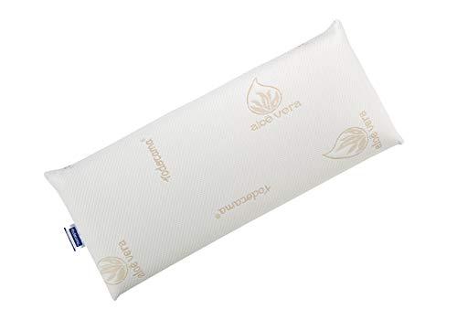 Todocama - Viskoelastisches Kissen, milben- und bakterienhemmend. Kompakter Kern. Doppelter Bezug mit Reißverschluss. Aloe-Vera-Gewebe. Thermoregulierbar. Anpassungsfähigkeit an den Hals. (90 cm) von Todocama