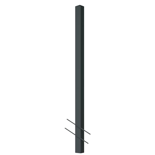 TODOME Metallpfosten, H 240 cm, 100x100x3 mm, Betonbefestigung, 1 Stück TODOME Metallpfosten, H 240 cm, 100x100x3 mm, Betonbefestigung, 1 Stück von Todome