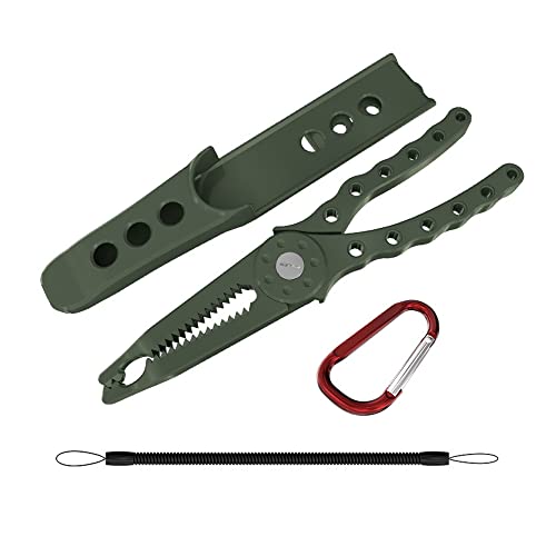 Angelzange Stabile Kontrolle Zange Fisch Greifer Zange Fisch Controller Fisch Schnalle Outdoor Angeln Klemme Fischclip von Toeasliving