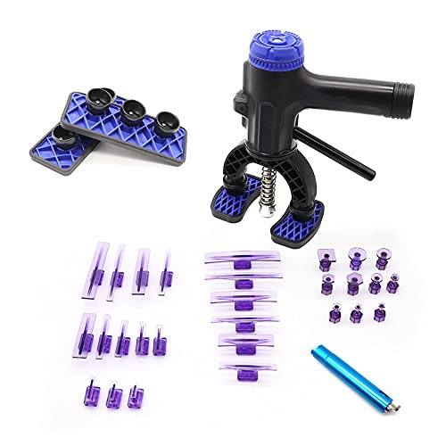 Auto Dent Repairing Puller Lifter Tool 360 ° Einstellbar Lackloses Dellen Entfernungswerkzeug mit 28 Leimabzieherlaschen für Auto Dent Removal Spiegel Dellen Tür Dellen Hagelschäden Auto Dent Repairing Puller Lifter Tool 360 ° Einstellbar Lackloses Dellen Entfernungswerkzeug mit 28 Leimabzieherlaschen für Auto Dent Removal Spiegel Dellen Tür Dellen Hagelschäden von Toeasliving