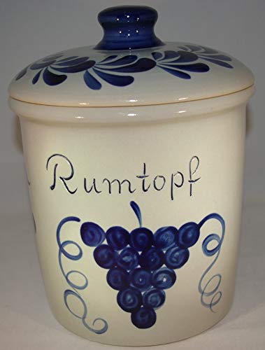 Töpferei Seifert Rumtopf 5 Liter grau blau Steinzeug Töpferei Seifert Rumtopf 5 Liter grau blau Steinzeug von Töpferei Seifert
