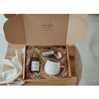 Tee & Tasse Set // Getöpferte Mit Und Teesieb Geschenkbox Tee & Tasse Set // Getöpferte Mit Und Teesieb Geschenkbox von ToepfereiAmWald