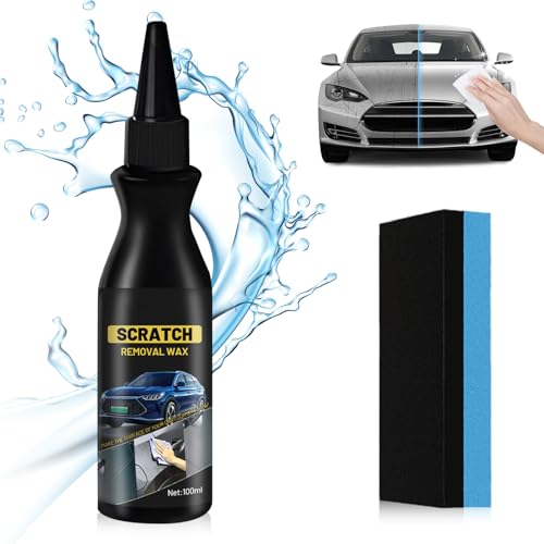 100ML Autolack Reparatur Polieren Paste,Kratzer Reparatur Wachs für Auto,Auto Kratzer Reparaturpaste, Auto Kratzerentfernungs,Auto Kratzer Entferner für Verschiedene Oberflächen (1 Pcs) von Toerjii