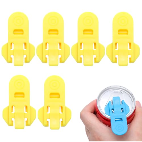 Dosenverschluss Getränkedosen Verschluss Dosenöffner zum Öffnen von Getränken Ringöffner Getränke Dosendeckel Getränkedosendeckel Manueller Dosenöffner für Bier, Soda, Getränke (#01) von Toerjii