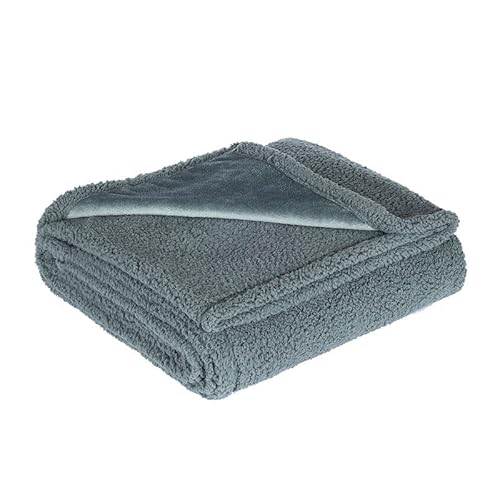 Liebesdecke Wasserdicht, Liebesdecke - Die wasserdichte Kuscheldecke, Wasserdicht Decke für Bett Couch Sofa, Haustier Wasserabweisend Tagesdecke Decke Warme Weiche Decke (L: 145 * 165CM, Grau) von Toerjii