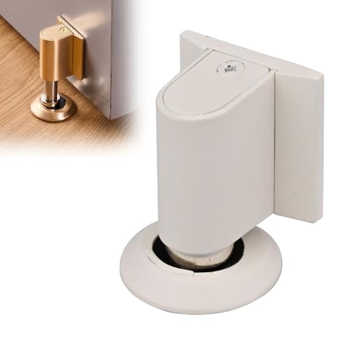 Magnetischer Türstopper Schwer,Türstopper Boden Selbstklebend Schwer Türhalter Tür Stopper Ohne Bohren Höhenverstellbarer Türpuffer Wandschutz Türfeststeller Door Stopper (#01) von Toerjii