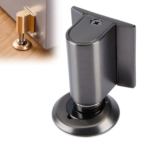 Magnetischer Türstopper Schwer,Türstopper Boden Selbstklebend Schwer Türhalter Tür Stopper Ohne Bohren Höhenverstellbarer Türpuffer Wandschutz Türfeststeller Door Stopper (#03) von Toerjii