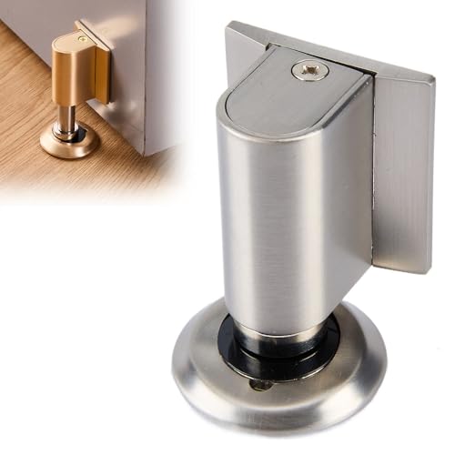Magnetischer Türstopper Schwer,Türstopper Boden Selbstklebend Schwer Türhalter Tür Stopper Ohne Bohren Höhenverstellbarer Türpuffer Wandschutz Türfeststeller Door Stopper (#04) von Toerjii