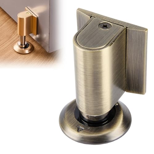 Magnetischer Türstopper Schwer,Türstopper Boden Selbstklebend Schwer Türhalter Tür Stopper Ohne Bohren Höhenverstellbarer Türpuffer Wandschutz Türfeststeller Door Stopper (#07) von Toerjii