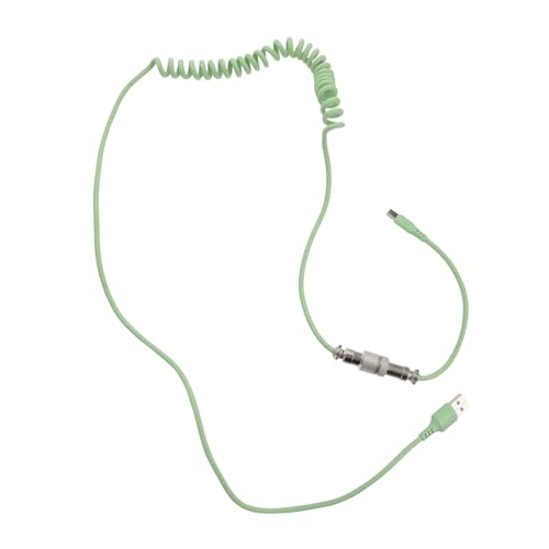 1 Satz USB C Kabel für Mechanische Tastaturen Coiled Spring Kabel Selbstverriegelnder Einfaches Einstecken Dehnbar Robust für Signalübertragung 1 Satz USB C Kabel für Mechanische Tastaturen Coiled Spring Kabel Selbstverriegelnder Einfaches Einstecken Dehnbar Robust für Signalübertragung von Tofficu