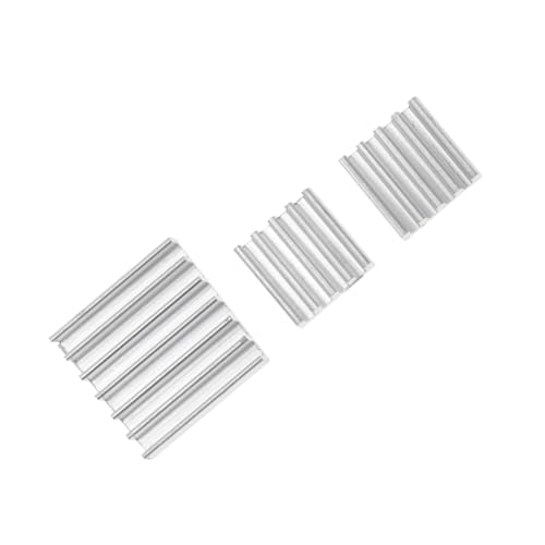3 Stück Kupferkühler Mini-heizkörper Kühlkörper Aus Aluminium Kühlblock Für Himbeere Kühlkörper Für Himbeere Pcb-kühlkörper Heizkörper Aus Aluminium Silber 3 Stück Kupferkühler Mini-heizkörper Kühlkörper Aus Aluminium Kühlblock Für Himbeere Kühlkörper Für Himbeere Pcb-kühlkörper Heizkörper Aus Aluminium Silber von Tofficu