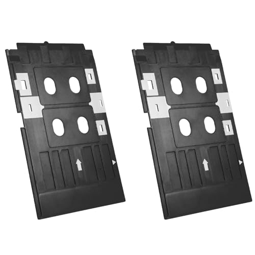 PVC-Fach für Kartendrucker, wiederverwendbares Zubehör mit doppelten Schlitzen, kompatibel mit Druckern T50, T60, A50, L805, schnelle Installation und lange Verwendung PVC-Fach für Kartendrucker, wiederverwendbares Zubehör mit doppelten Schlitzen, kompatibel mit Druckern T50, T60, A50, L805, schnelle Installation und lange Verwendung von Tofficu