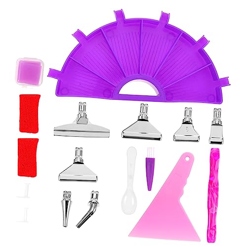 Tofficu 1 Satz Diamant Zubehör Multifunktionale Aufbewahrung für DIY Diamantmalerei Praktischer Organizer Tabletts und Zubehör für Bastelprojekte für Anfänger und Profis von Tofficu