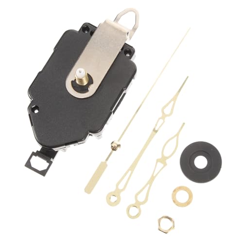Tofficu 1 Satz Pendel Uhrwerk Ersatz Teile Taktmechanismen Uhrkomponente Hände Uhren wanduhr Uhrzeiger Taktversorgung Bausatz Uhrwerk Stumme Uhr Mechanismus Uhr-Kit Plastik von Tofficu