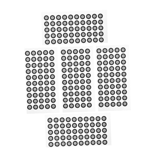 Tofficu 1 Satz Reflektierende Filmkennzeichnung Punktkleber Markierungspunkte Reflektierender Filmpunkt 3d-scanner-positionierungspunkte 3d-scanner-marker Aufkleber Das Haustier 5blätter Tofficu 1 Satz Reflektierende Filmkennzeichnung Punktkleber Markierungspunkte Reflektierender Filmpunkt 3d-scanner-positionierungspunkte 3d-scanner-marker Aufkleber Das Haustier 5blätter von Tofficu