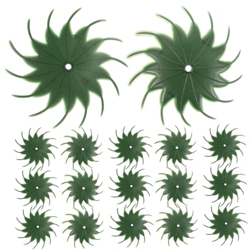 Tofficu 1 Satz Simulationstorus Kunstblumen Aus Seide Sonnenblumenkelchblätter Kunstblumenkelch Kunstblumenzubehör Falsche Blütenkelche Selbstgemachte Kelchblätter Plastik Green 50 Stück von Tofficu
