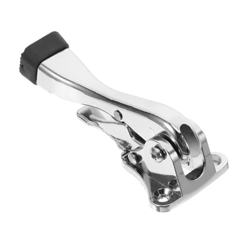 Tofficu 1 Satz Verstellbarer Türstopper aus Aluminium mit Rutschfester Gummibasis Fußbetätigter Türfeststeller für Innenräume für Wohnungen Garagen und Verschiedene Bodenbeläge Tofficu 1 Satz Verstellbarer Türstopper aus Aluminium mit Rutschfester Gummibasis Fußbetätigter Türfeststeller für Innenräume für Wohnungen Garagen und Verschiedene Bodenbeläge von Tofficu