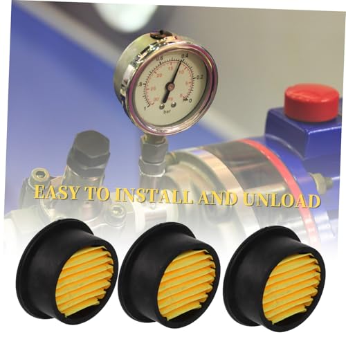 Tofficu 10 Stück Ersatz Luftkompressor Filterelemente Präzise Gefertigte Luftfilter für Öl freie Kompressoren Langlebig Geräuschreduzierend Geeignet für Generatoren Pumpen und Gebläse von Tofficu