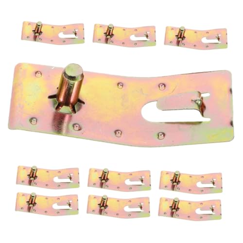 Tofficu 10 Stück Palettenregal Sicherheitsclips Galvanisierte Metallverriegelung für Teardrop Palettenregale Einfache Montage Robuste Haltbarkeit Optimaler Schutz gegen Diebstahl Tofficu 10 Stück Palettenregal Sicherheitsclips Galvanisierte Metallverriegelung für Teardrop Palettenregale Einfache Montage Robuste Haltbarkeit Optimaler Schutz gegen Diebstahl von Tofficu