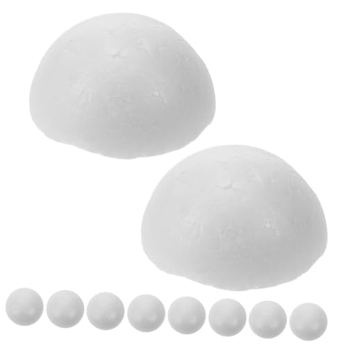 Tofficu 10stücke Weiße Styropor-Ornamente Zum Basteln Für DIY Dekorationen Party-Dekoration Handgemachte Deko Bälle Und Modellierkunst Tofficu 10stücke Weiße Styropor-Ornamente Zum Basteln Für DIY Dekorationen Party-Dekoration Handgemachte Deko Bälle Und Modellierkunst von Tofficu