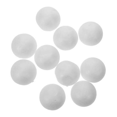 Tofficu 10 Stück Weiße Styroporkugeln Halbkugeln DIY Dekorationen Bastel Ornamente Weihnachtskugeln zum Bemalen für Party Handwerk Tofficu 10 Stück Weiße Styroporkugeln Halbkugeln DIY Dekorationen Bastel Ornamente Weihnachtskugeln zum Bemalen für Party Handwerk von Tofficu