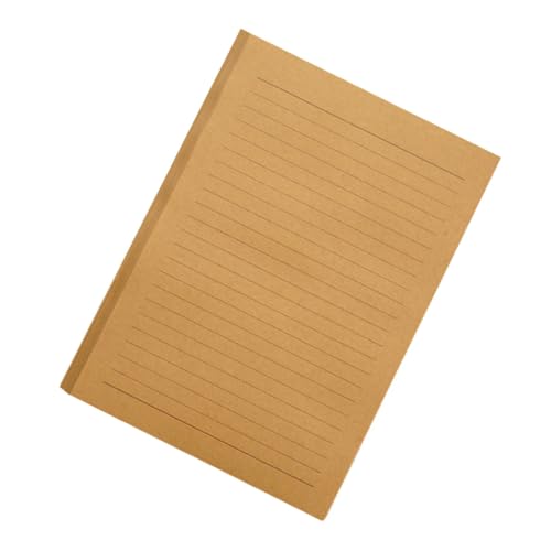 Tofficu 100 Blatt Liniertes Vintage Briefpapier Kraftpapier Schreibpapier für Bürobedarf Schule und Basteln Glattes Schreiben Praktische Notiz Briefpapiere in Dunklem Khaki Tofficu 100 Blatt Liniertes Vintage Briefpapier Kraftpapier Schreibpapier für Bürobedarf Schule und Basteln Glattes Schreiben Praktische Notiz Briefpapiere in Dunklem Khaki von Tofficu