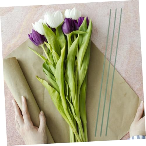 Tofficu 100 Stück Grüne Flexible Blumendrahtstängel mit Klebeband Umwickelt Biegsames Floristikdraht Künstliche Blumen DIY Blumenarrangements und Pflanzenstütze Tofficu 100 Stück Grüne Flexible Blumendrahtstängel mit Klebeband Umwickelt Biegsames Floristikdraht Künstliche Blumen DIY Blumenarrangements und Pflanzenstütze von Tofficu