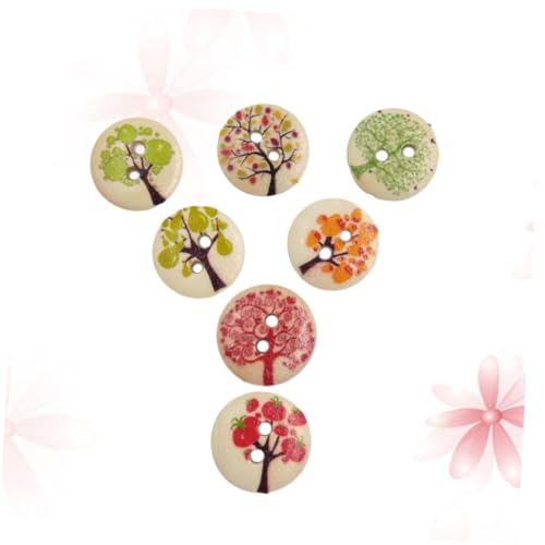 Tofficu 100 Stück Holzknöpfe mit Löchern Bunte Obst und Gemüse Muster Natürliche Holzknöpfe zum Nähen Basteln Scrapbooking DIY Kleidung Zubehör Langlebig und Wasserfest Tofficu 100 Stück Holzknöpfe mit Löchern Bunte Obst und Gemüse Muster Natürliche Holzknöpfe zum Nähen Basteln Scrapbooking DIY Kleidung Zubehör Langlebig und Wasserfest von Tofficu