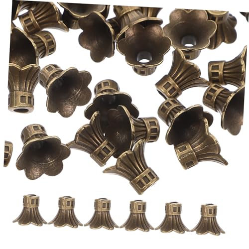 Tofficu 100 Stück Metall Blumenkappen Abstandskappen Für Halsketten Abstandskappen Zum Basteln Metall Blumenperlenkappen Metallkappen Zum Basteln Endkappen Zur Tofficu 100 Stück Metall Blumenkappen Abstandskappen Für Halsketten Abstandskappen Zum Basteln Metall Blumenperlenkappen Metallkappen Zum Basteln Endkappen Zur von Tofficu