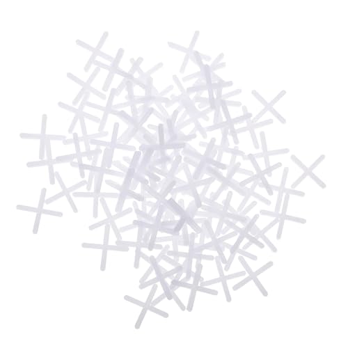 Tofficu 10000 Stück Fliesen Abstandhalter Kreuz PE Fliesenkreuze Bodenfliesen Positionierer Wiederverwendbar Leichte Fliesenverlegehilfe für Präzise Verfugung und Schnelle Installation Tofficu 10000 Stück Fliesen Abstandhalter Kreuz PE Fliesenkreuze Bodenfliesen Positionierer Wiederverwendbar Leichte Fliesenverlegehilfe für Präzise Verfugung und Schnelle Installation von Tofficu