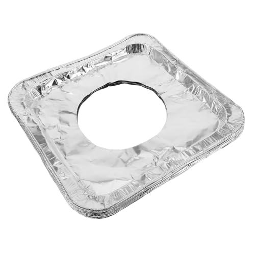 Tofficu 10Stücke Aluminiumfolie Herdabdeckungen Dicke und Langlebige Schutzmatten für Gasherde Effektiver Öl und Fettspritzschutz Einfach zu Reinigen Passend Tofficu 10Stücke Aluminiumfolie Herdabdeckungen Dicke und Langlebige Schutzmatten für Gasherde Effektiver Öl und Fettspritzschutz Einfach zu Reinigen Passend von Tofficu