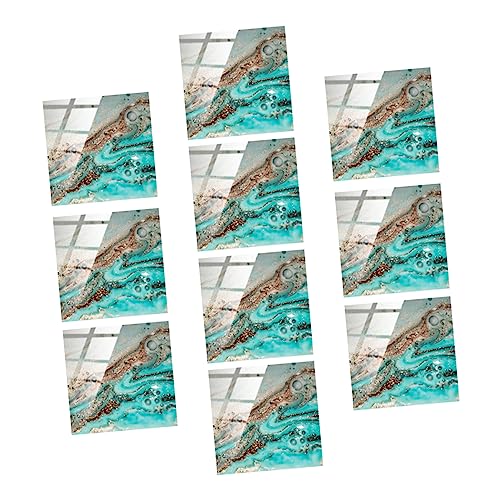 Tofficu 10Stücke Selbstklebende DIY Fliesenaufkleber Wasserdichte Wanddekoration im Marmor Design Geeignet für Küche und Bad Muster für Stilvolle Wohnräume Tofficu 10Stücke Selbstklebende DIY Fliesenaufkleber Wasserdichte Wanddekoration im Marmor Design Geeignet für Küche und Bad Muster für Stilvolle Wohnräume von Tofficu