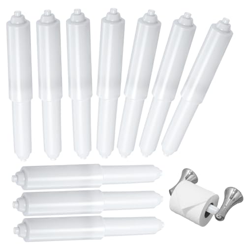 Tofficu 10stücke Kunststoff Toilettenpapierrollen Ersatz Weiss Für Papierhalter Mit Federung Passend Einfach Anzuwenden Tofficu 10stücke Kunststoff Toilettenpapierrollen Ersatz Weiss Für Papierhalter Mit Federung Passend Einfach Anzuwenden von Tofficu