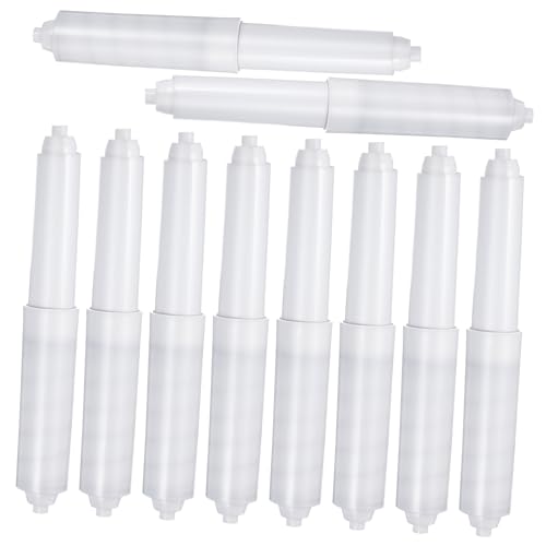 Tofficu 10stücke Kunststoffrolle Für Papier Weiß Toilettenpapierersatz Papierersatzrolle Mit Einfacher Und Robuster Innenfeder Passform Für Stile Tofficu 10stücke Kunststoffrolle Für Papier Weiß Toilettenpapierersatz Papierersatzrolle Mit Einfacher Und Robuster Innenfeder Passform Für Stile von Tofficu