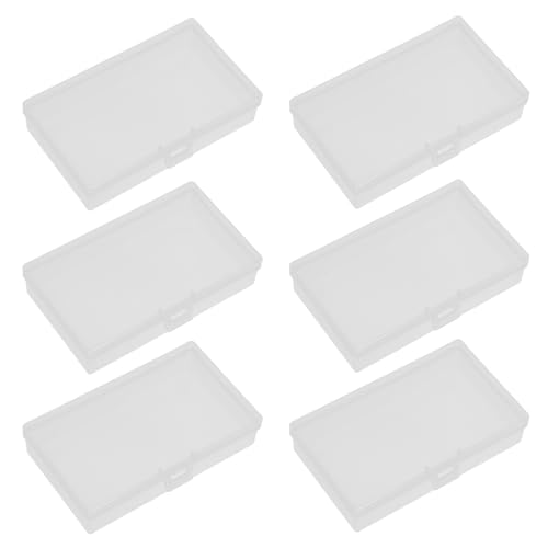 Tofficu 12 Stück Teiliges Mini Aufbewahrungsbox Klare Rechteckige Kunststoffbox mit Klappdeckel Platzsparend Vielseitig für Schmuck Perlen Bastelbedarf und Kleine Elektronische Teile Tofficu 12 Stück Teiliges Mini Aufbewahrungsbox Klare Rechteckige Kunststoffbox mit Klappdeckel Platzsparend Vielseitig für Schmuck Perlen Bastelbedarf und Kleine Elektronische Teile von Tofficu